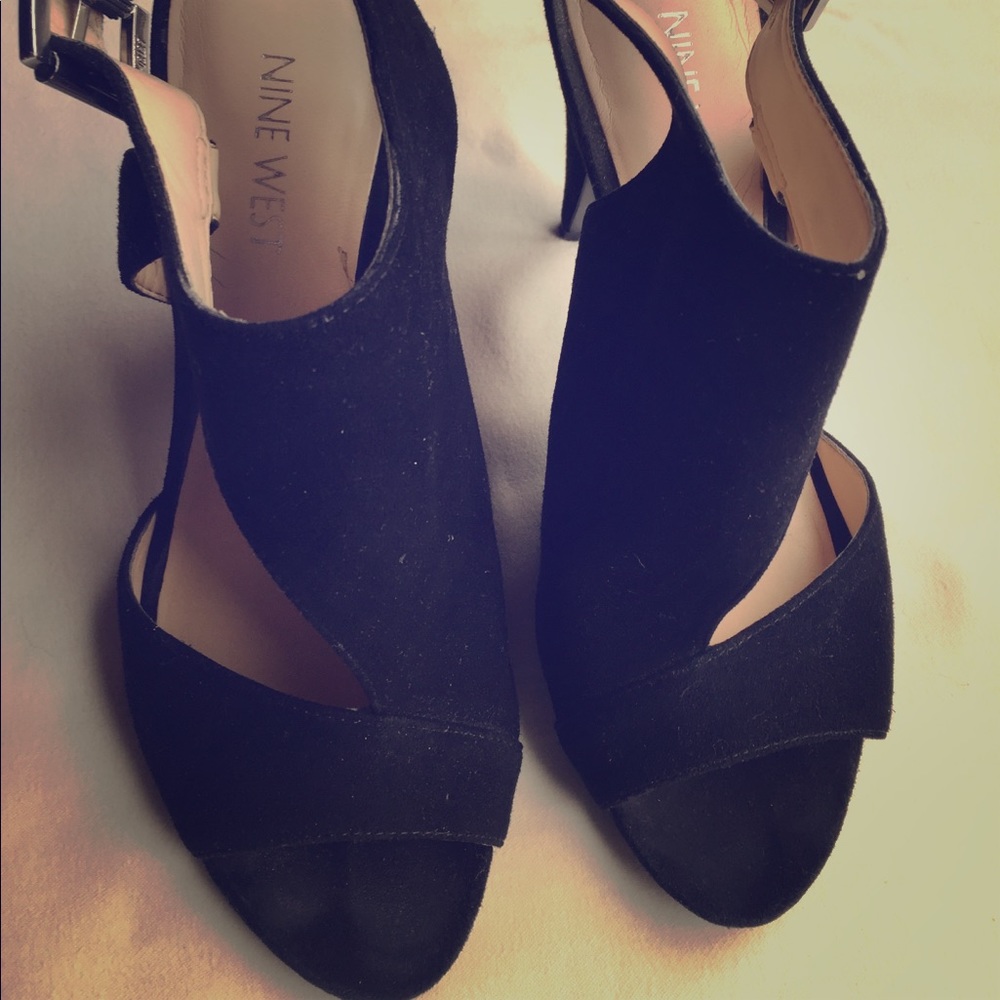 Nine West strappy heels